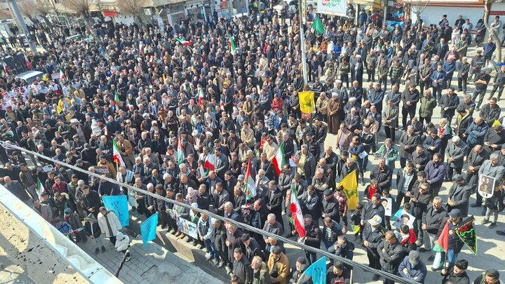 تصاویر/ راهپیمایی روز جهانی قدس در شهرستان شوط