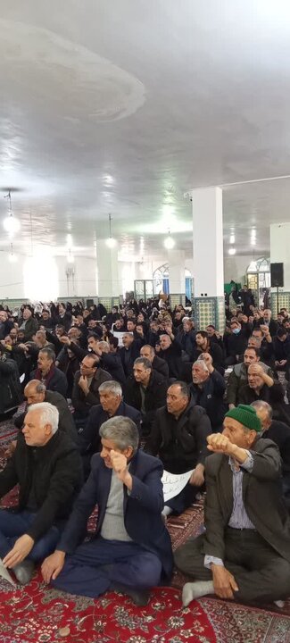 تصاویر/نمازعبادی سیاسی جمعه جوشقان قالی