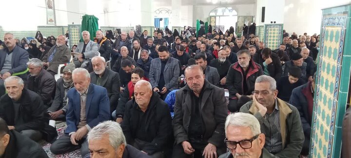 تصاویر/نمازعبادی سیاسی جمعه جوشقان قالی