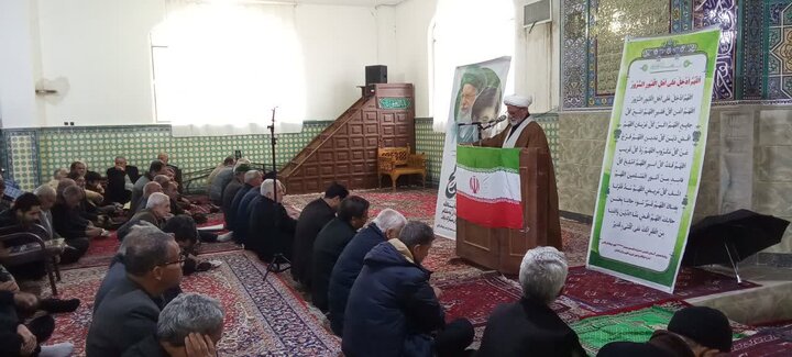 تصاویر/نمازعبادی سیاسی جمعه جوشقان قالی