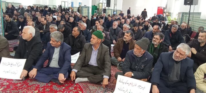 تصاویر/نمازعبادی سیاسی جمعه جوشقان قالی