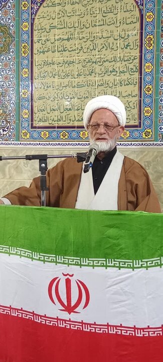 تصاویر/نمازعبادی سیاسی جمعه جوشقان قالی