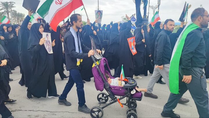 تصاویر/ روز جهانی قدس در اهرم