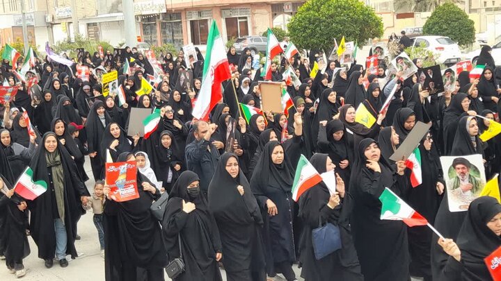 تصاویر/ روز جهانی قدس در اهرم