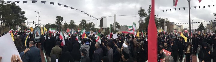 تصاویر/حضور پرشور مردم کرمان در راهپیمایی روز جهانی قدس در ۲۲ اسفندماه ۱۴٠۴