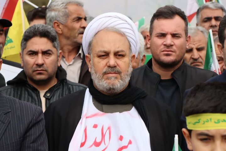 تصاویر/ راهپیمایی با شکوه روز جهانی قدس در نوشین شهر