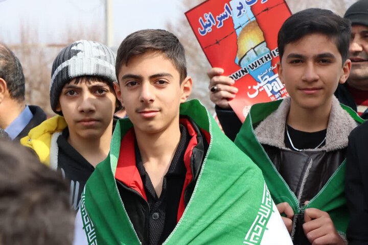 تصاویر/ راهپیمایی با شکوه روز جهانی قدس در نوشین شهر