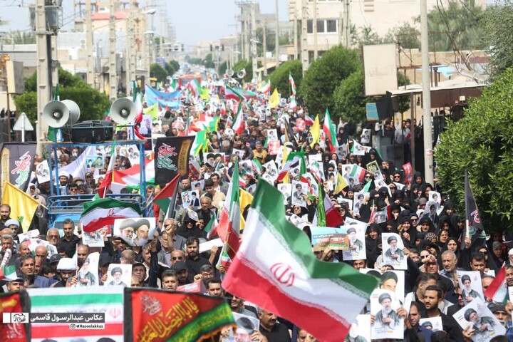 تصاویر/ روز جهانی قدس در خورموج