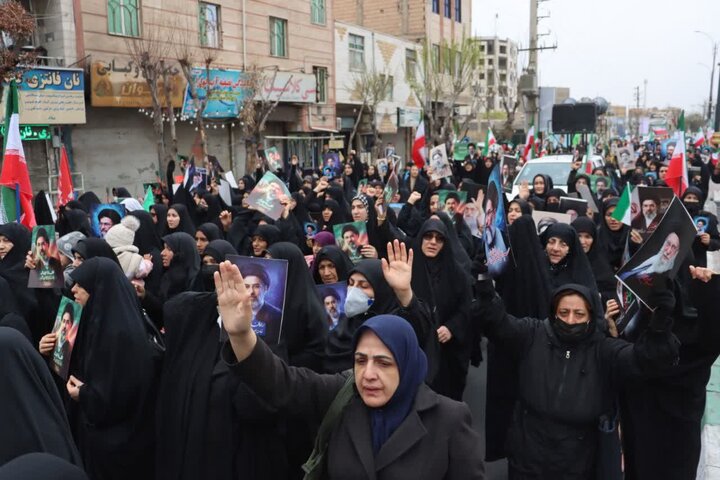 تصاویر/ مردم باقرشهر  و کهریزک با پرچمداران آزادی قدس تجدید عهد کردند