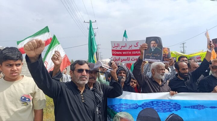 تصاویر/ راهپیمایی روز قدس در شهر نودژ