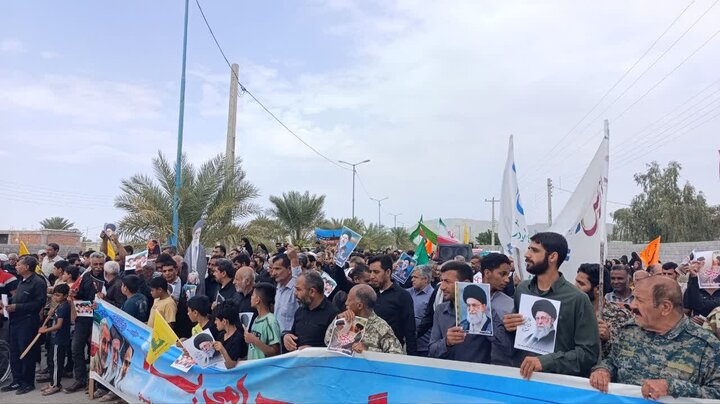 تصاویر/ راهپیمایی روز قدس در شهر نودژ