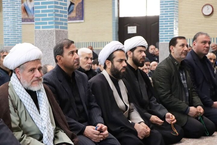 تصاویر/ آیین عبادی سیاسی نماز جمعه نوشین شهر