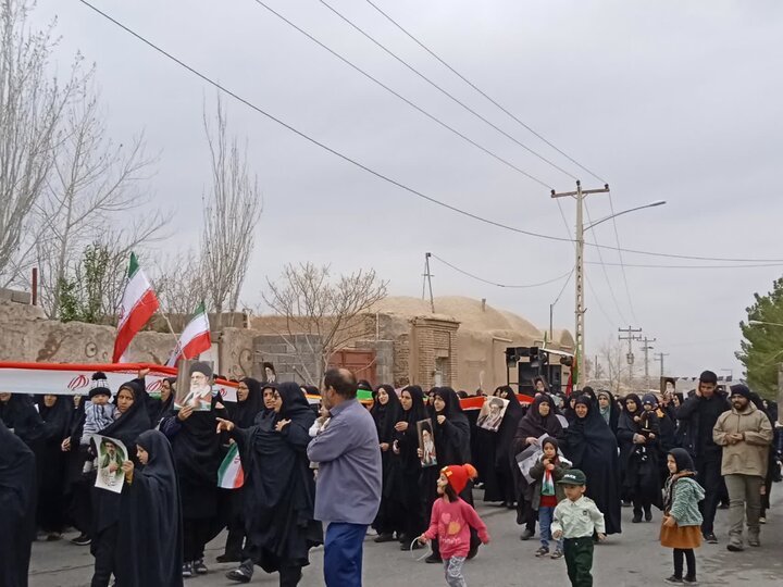 تصاویر/ راهپیمایی روز قدس در شهر محی آباد