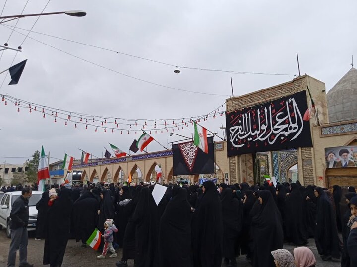 تصاویر/ راهپیمایی روز قدس در شهر محی آباد