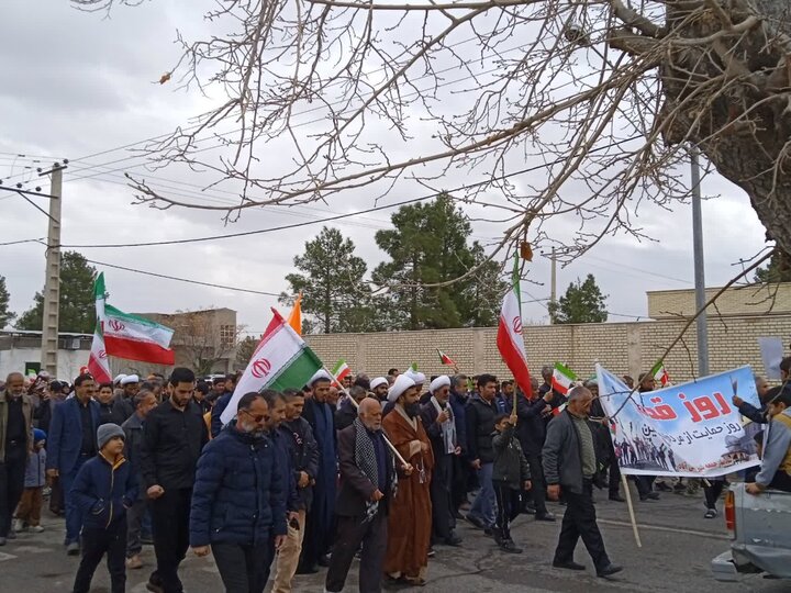 تصاویر/ راهپیمایی روز قدس در شهر محی آباد
