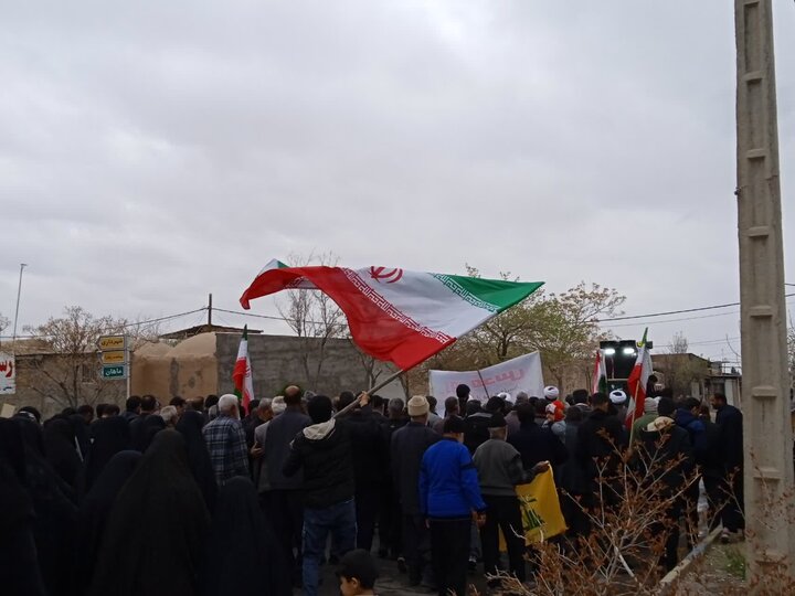 تصاویر/ راهپیمایی روز قدس در شهر محی آباد