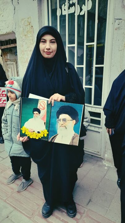 تصاویر/ حضور طلاب مدارس علمیه خواهران آذربایجان غربی در راهپیمایی روز جهانی قدس