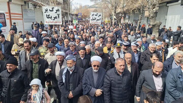تصاویر/ فریاد بلند دفاع از قدس در شهرستان پیرانشهر