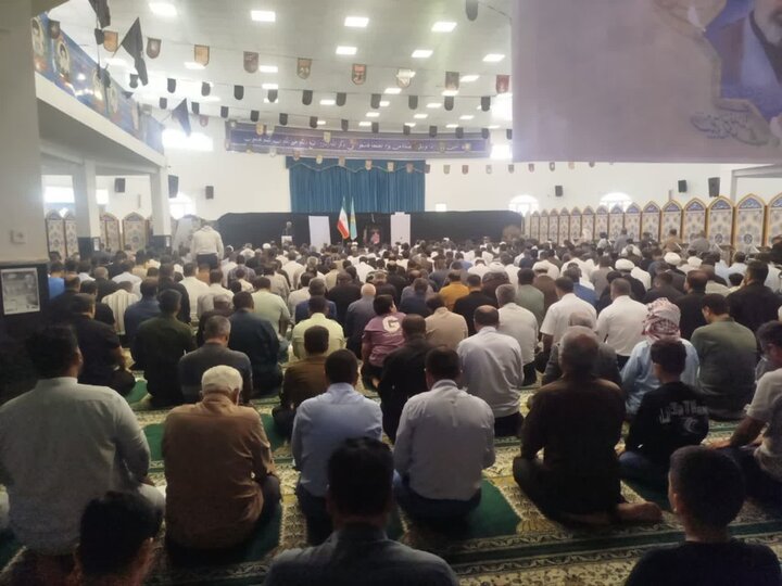 نمازجمعه و راهپیمایی روز قدس شهر عسلویه به روایت تصاویر