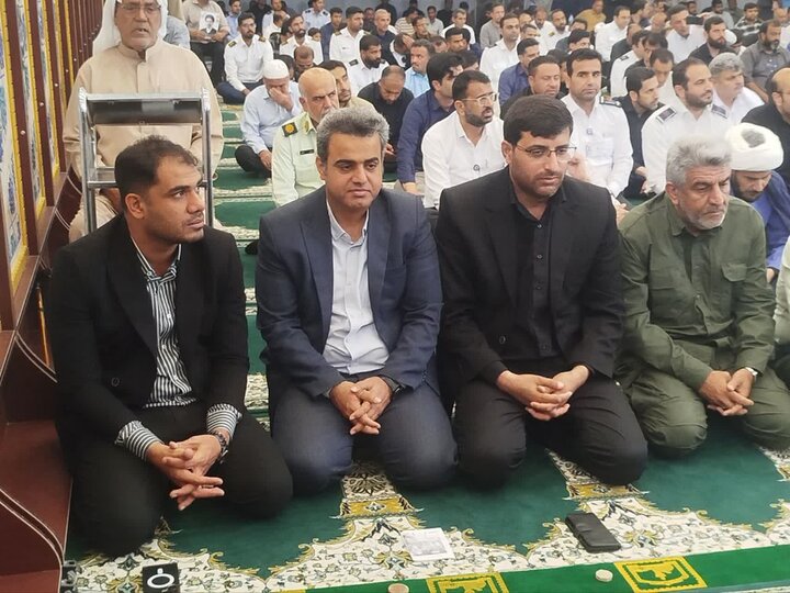 نمازجمعه و راهپیمایی روز قدس شهر عسلویه به روایت تصاویر