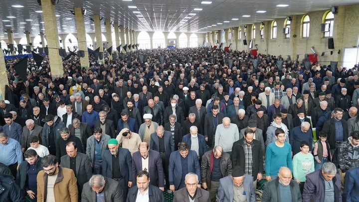 تصاویر/ اقامه نماز جمعه شهرستان خوی