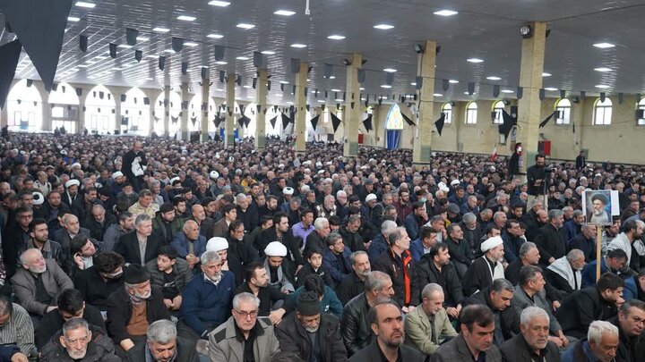 تصاویر/ اقامه نماز جمعه شهرستان خوی