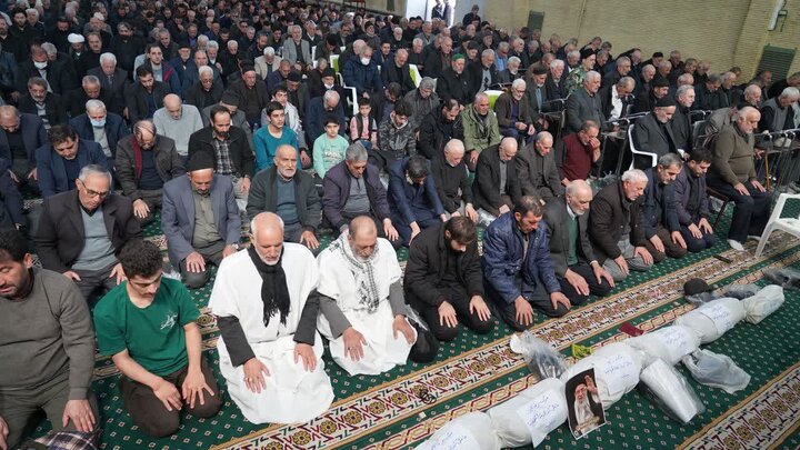 تصاویر/ اقامه نماز جمعه شهرستان خوی