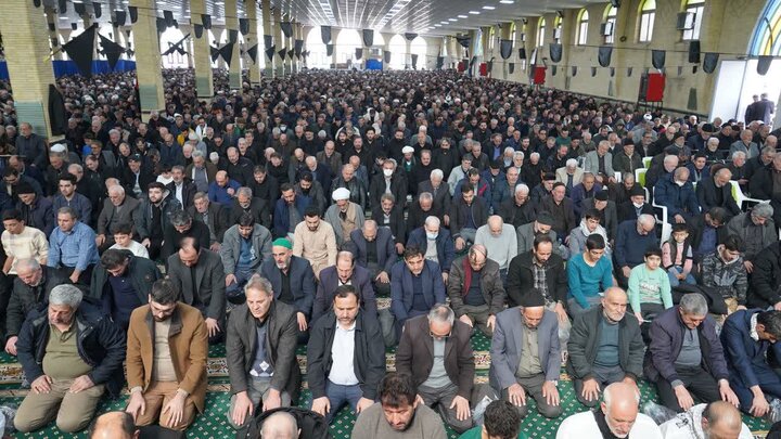 تصاویر/ اقامه نماز جمعه شهرستان خوی