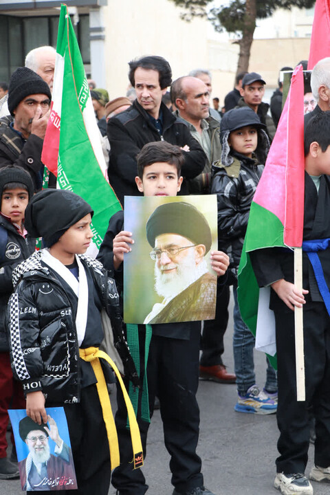 تصاویر| راهپیمایی باشکوه روز قدس در قاین