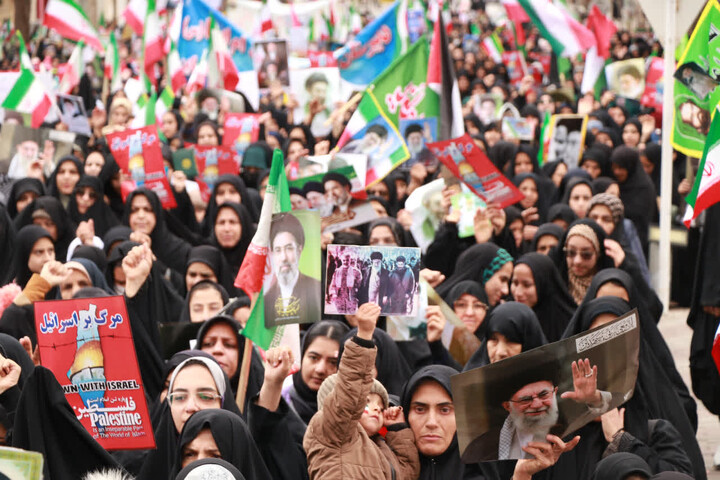 تصاویر| راهپیمایی باشکوه روز قدس در قاین