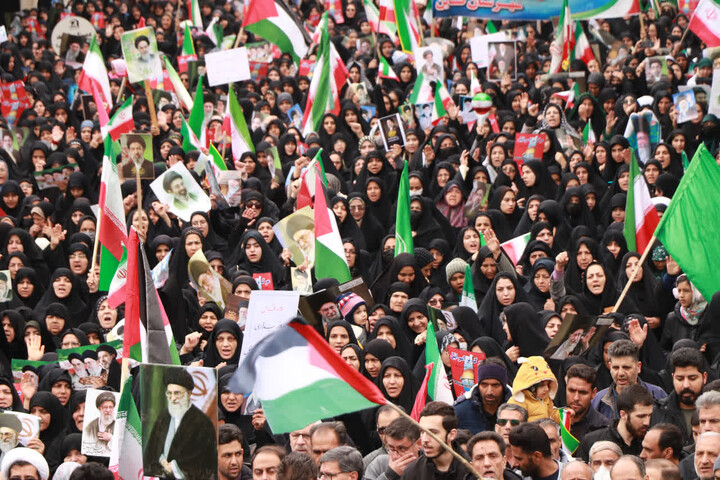 تصاویر| راهپیمایی باشکوه روز قدس در قاین
