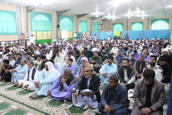 تصاویر/ آیین عبادی سیاسی نماز جمعه شهرستان دلگان