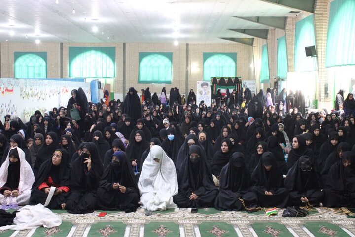 تصاویر/ آیین عبادی سیاسی نماز جمعه شهرستان دلگان
