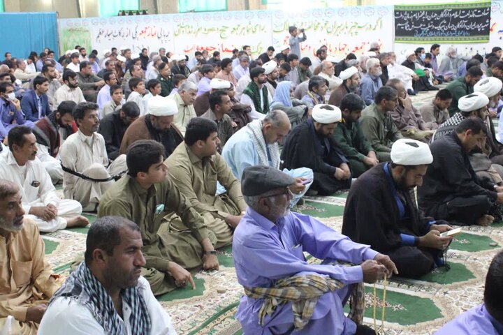 تصاویر/ آیین عبادی سیاسی نماز جمعه شهرستان دلگان