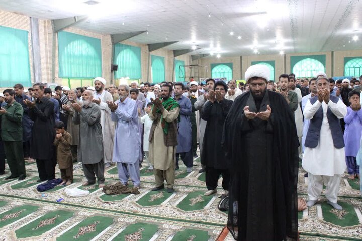 تصاویر/ آیین عبادی سیاسی نماز جمعه شهرستان دلگان