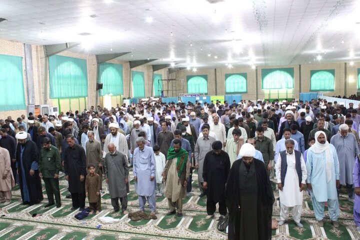 تصاویر/ آیین عبادی سیاسی نماز جمعه شهرستان دلگان