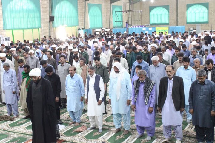 تصاویر/ آیین عبادی سیاسی نماز جمعه شهرستان دلگان