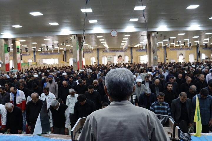 نمازجمعه دیّر به روایت تصویر
