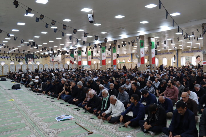 نمازجمعه دیّر به روایت تصویر