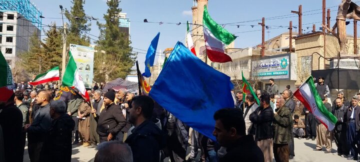 تصاویر/ راهپیمایی روز جهانی قدس در سردشت