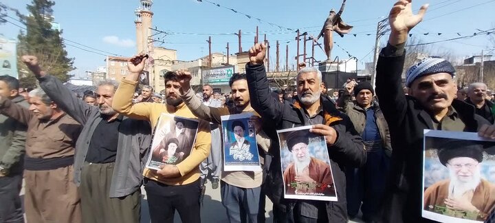 تصاویر/ راهپیمایی روز جهانی قدس در سردشت