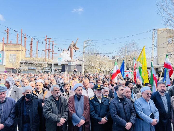 تصاویر/ راهپیمایی روز جهانی قدس در سردشت