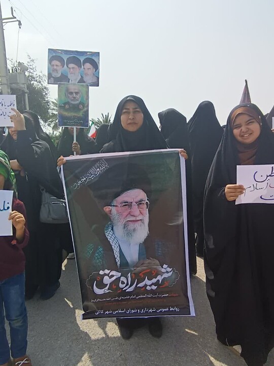 تصاویر/ راهپیمایی روز قدس در کاکی