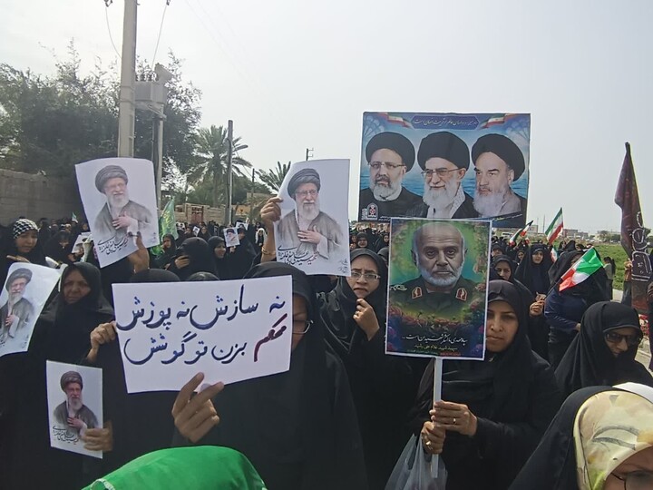 تصاویر/ راهپیمایی روز قدس در کاکی