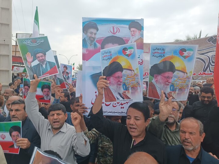 تصاویر/ راهپیمایی روز قدس در کاکی