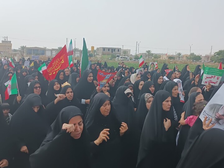 تصاویر/ راهپیمایی روز قدس در کاکی