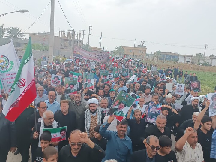 تصاویر/ راهپیمایی روز قدس در کاکی