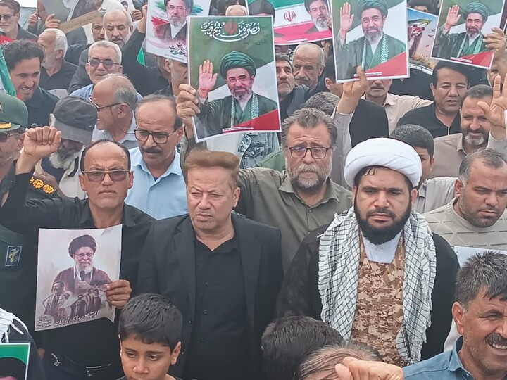 تصاویر/ راهپیمایی روز قدس در کاکی