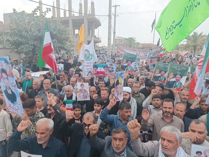 تصاویر/ راهپیمایی روز قدس در کاکی
