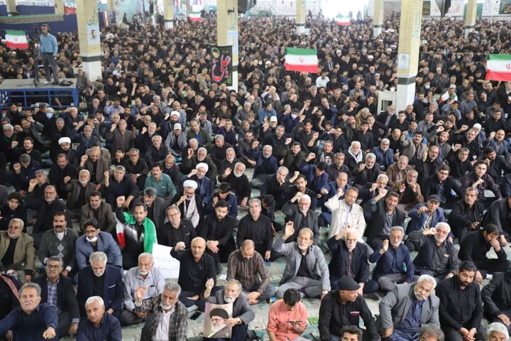 تصاویر/ حضور پر شور مردم در آیین عبادی سیاسی نماز جمعه شهرستان زاهدان